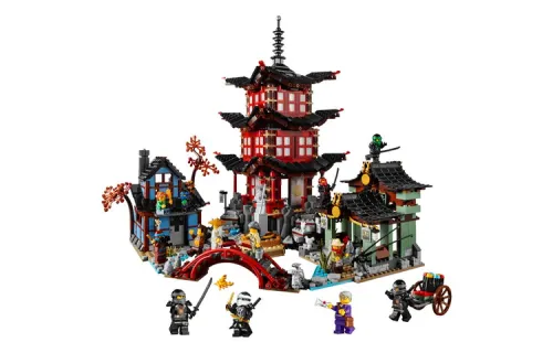 LEGO Lego ninja ninja series ninja temple building blocks 2028pcs 70751