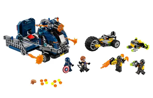 LEGO Lego, The Avengers, truck, heroes, plastic constructor
