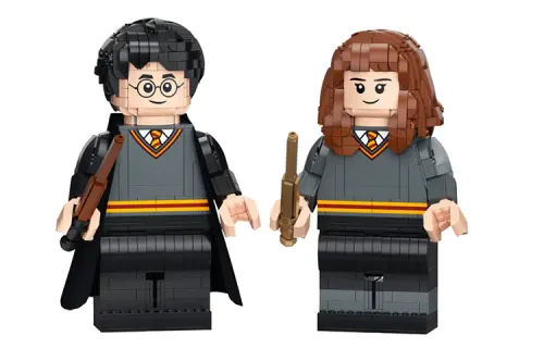 LEGO LEGO Harry Potter Series Harry Potter and Hermione Granger Harry Potter Characters Building Blocks 1001-2000pcs 76393