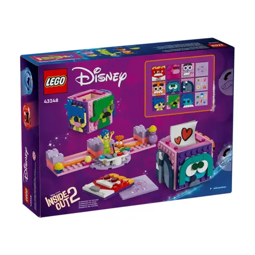 LEGO LEGO Disney Series Inside Out 2 Mood Cube Building Blocks 394pcs 43248-1