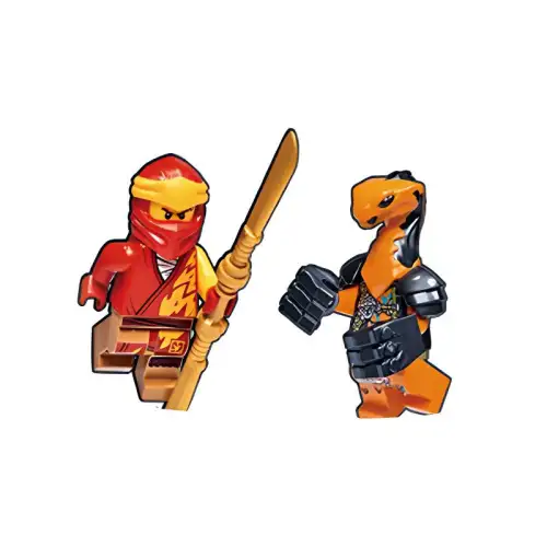 LEGO LEGO Ninja series Kai VS Python Destroyer Tile Set (with a bonus of Ninja Classic Legend Special 13 Magazine) Building Blocks 0-300pcs 21072010110232