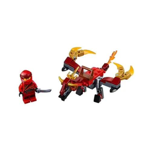 LEGO LEGO Kai Smith Ninjago Character Flying Fire Dragon Building Kit Building Blocks 54pcs 30535