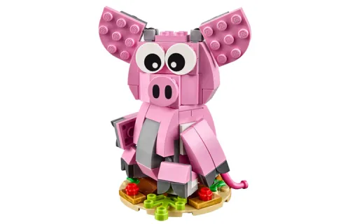 LEGO LEGO Zodiac Series Pig Building Blocks 0-300pcs 40186