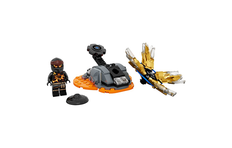 LEGO Lego, ninja series, rotating spinning top, constructor