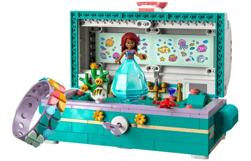 LEGO LEGO Disney Series Ariel's Treasure Chest Building Blocks 370pcs 43229