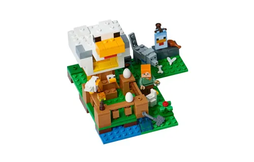 LEGO LEGO Minecraft Series Swamp Adventure Plastic Building Blocks 0-300pcs 21140-1