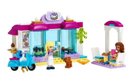 LEGO LEGO Friends Series Heart Lake City Bakery Plastic Building Blocks 0-300pcs 41440