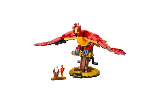 LEGO LEGO Harry Potter Series Albus Dumbledore's Phoenix Fox Plastic Building Blocks 597pcs 76394