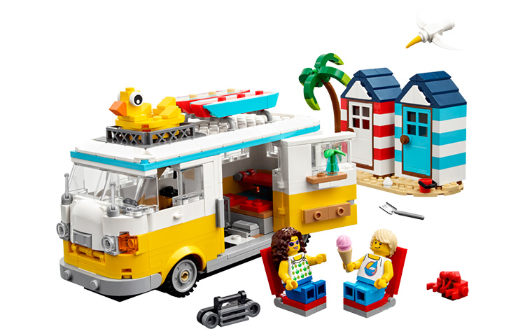 Конструктор LEGO Creator Пляжный кемпер (разноцветный)
