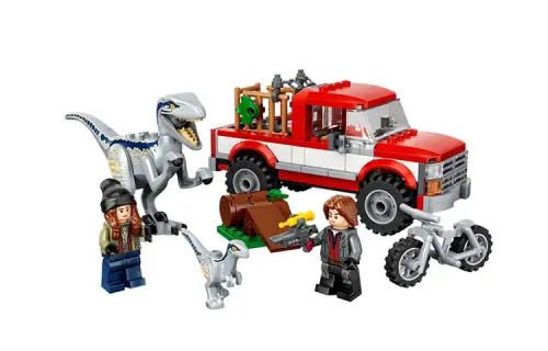 LEGO LEGO Jurassic World Series Capturing Velociraptor Blue and Beta Building Blocks 181 pcs/pzs 76946