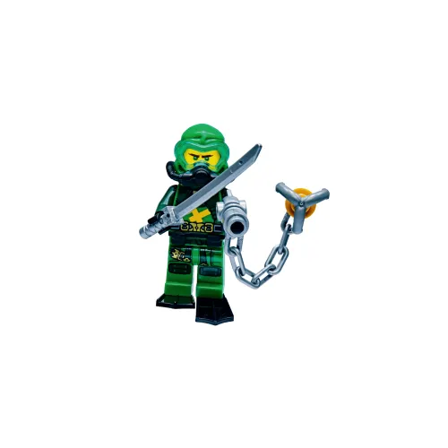 LEGO LEGO NINJAGO series Lloyd with scuba gear minifigure building blocks 0-300pcs 21072010110207
