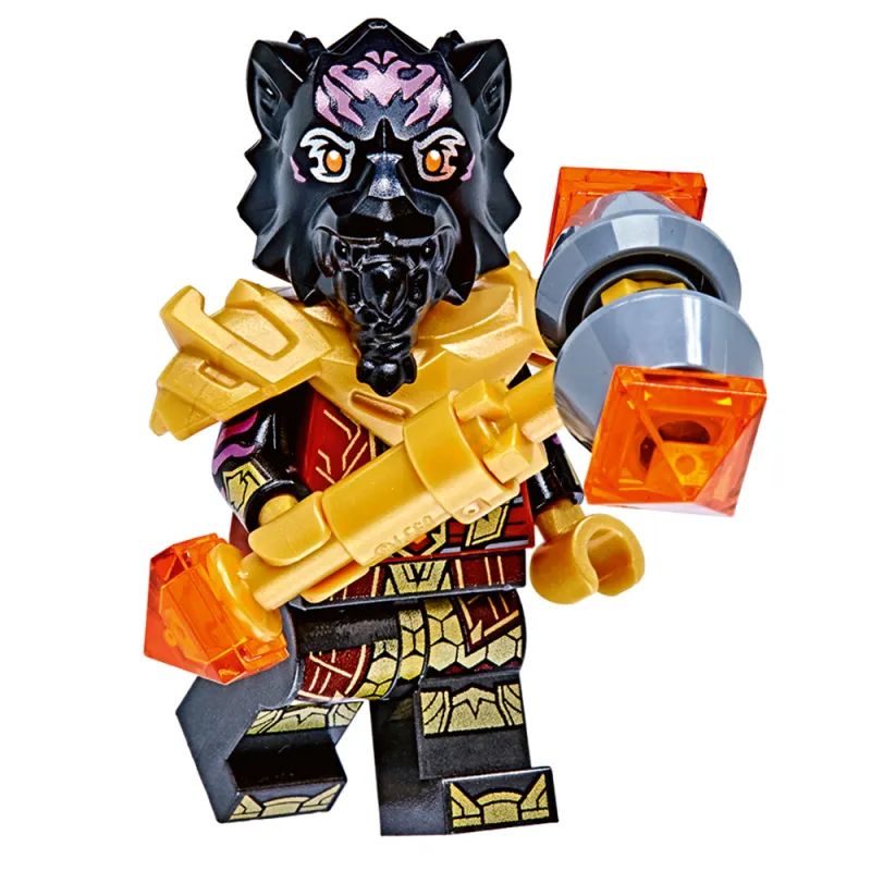 LEGO LEGO NINJAGO series Lord Lars (comes with NINJAGO episode 76 magazine) Imperial Sledgehammer Bricks 0-300pcs 21072010110268