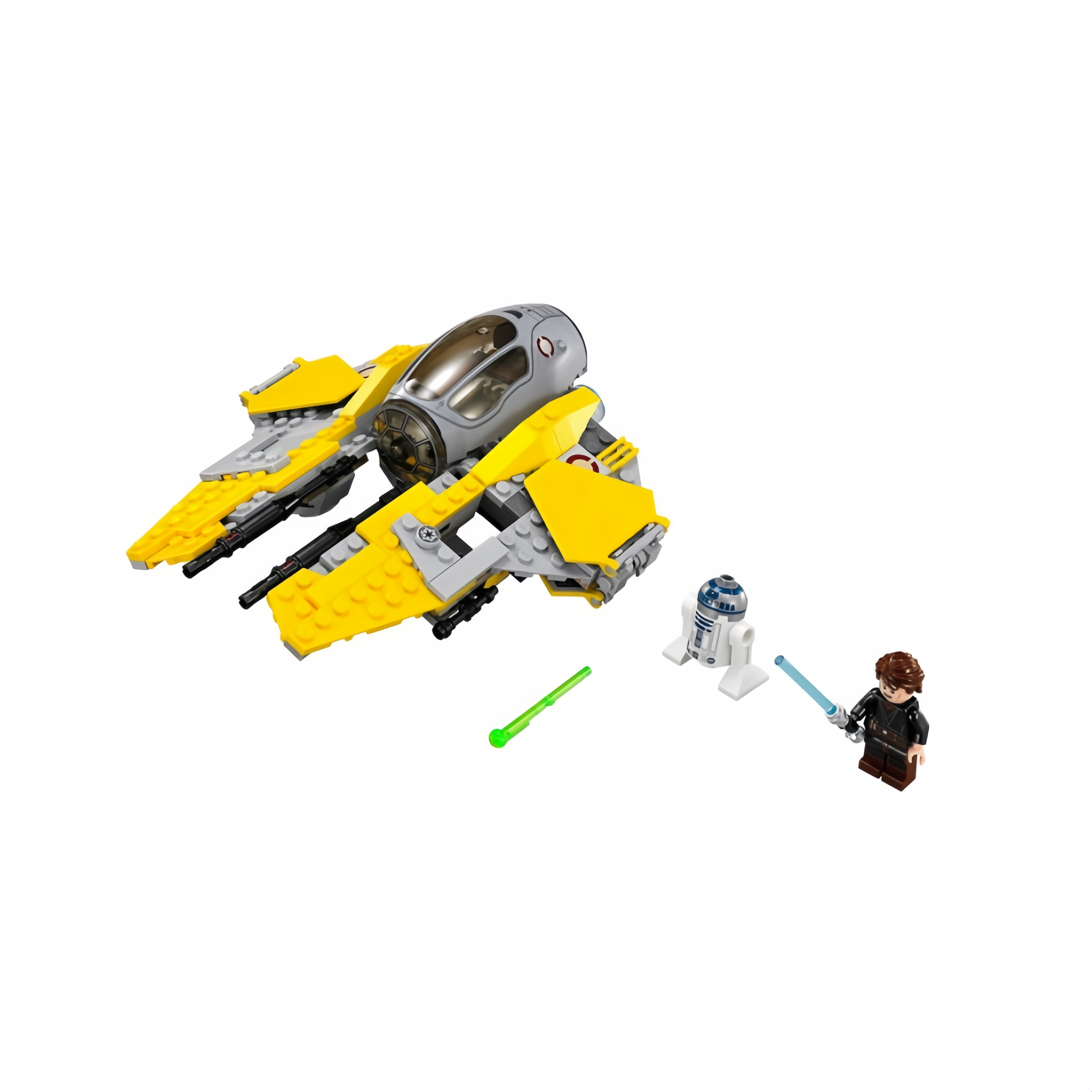 LEGO LEGO Jedi Interceptor Star Wars Series Building Bricks 223pcs 75038