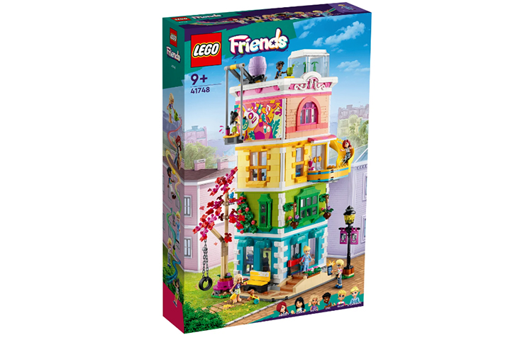 LEGO LEGO Friends Series Heart Lake City Leisure and Entertainment Center Building Bricks 1299pcs 41748