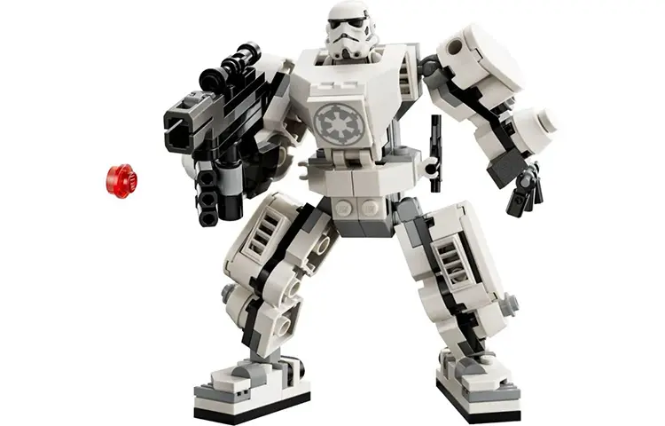 LEGO LEGO Star Wars Series Stormtrooper Stormtrooper Mecha Building Blocks 139pcs 75370