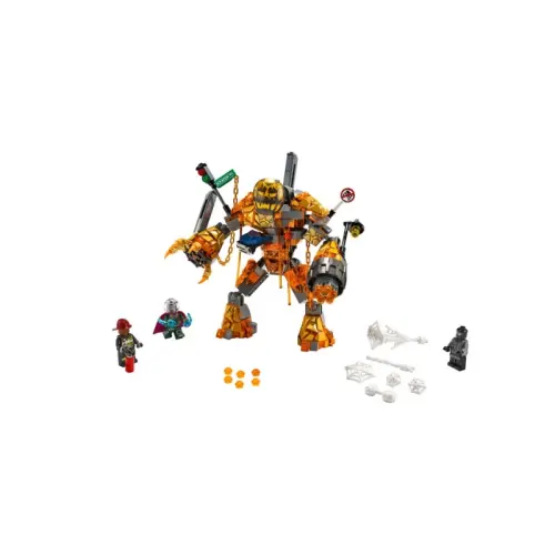 LEGO LEGO Superhero Series Marvel Spider-Man Battle of the Molten Man Building Blocks 294pcs 76128