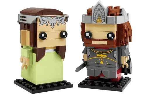 LEGO LEGO Star Wars Series Aragorn and Arwen Assembled Building Blocks 261pcs 40632