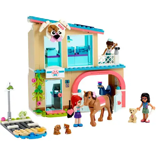 LEGO LEGO Friends Series Heart Lake City Pet Clinic Bricks 258 41446