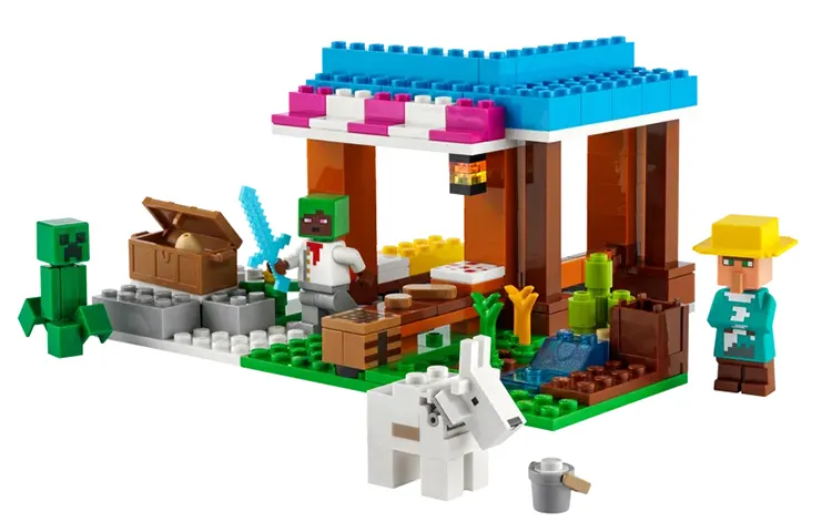 LEGO LEGO Main World Minecraft Series Baking Store Building Blocks 154 pcs/pzs 21184
