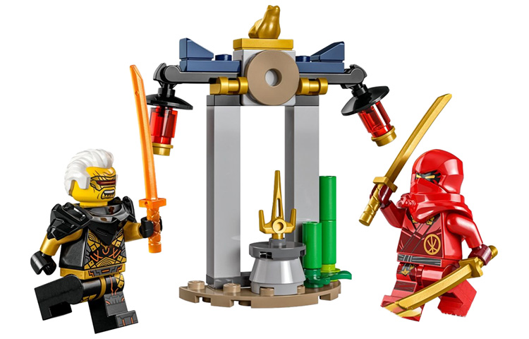 LEGO LEGO Ninjago Series Kai and Repton Temple Battle Building Blocks 47pcs 30650