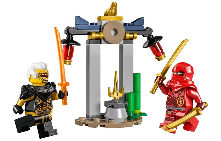 LEGO LEGO Ninjago Series Kai and Repton Temple Battle Building Blocks 47pcs 30650
