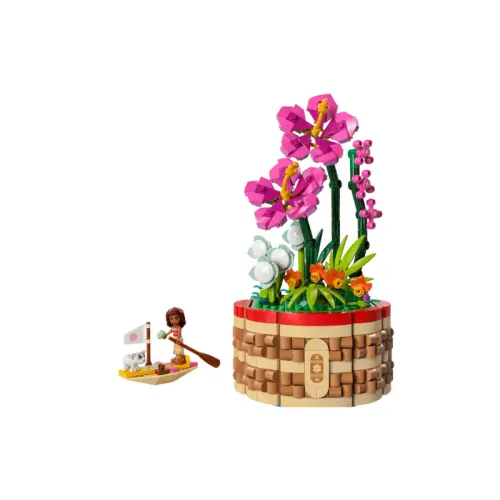 LEGO LEGO Moana's Creative Flower Pot Building Blocks 619pcs 43252