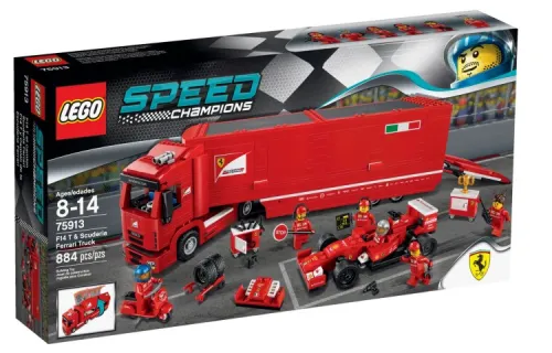 LEGO LEGO Super Racing Series F14T and Scuderia Ferrari Truck Bricks 601-1000 75913
