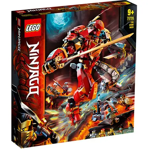 LEGO LEGO Ninja series Flame Earth Mecha Building Blocks Subject to real objects 71720