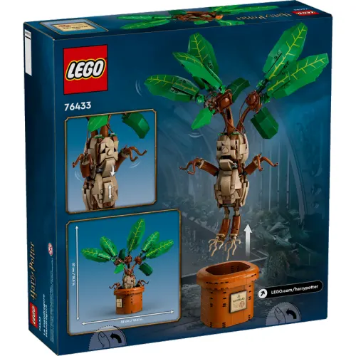 LEGO LEGO Harry Potter Series Mandrake Building Bricks 579pcs 76433
