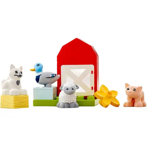 LEGO LEGO Duplo Series Farm Animals Plastic Building Blocks 11pcs 10949
