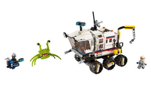 LEGO LEGO Creator 3-in-1 Space Exploration Rover Building Blocks 301-600pcs 31107