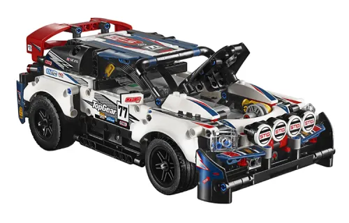 LEGO LEGO Technic Set Powered UP Top Gear Rally Car Bricks 301-600pcs 42109