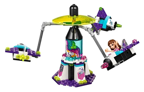 LEGO Lego, space spaceship for amusement parks for friend, plastic constructor