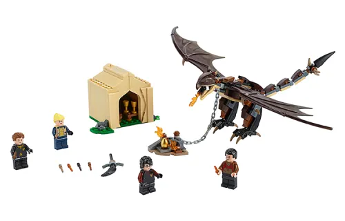 LEGO LEGO Harry Potter Series Triwizard Tournament - Hungarian Horntail Building Blocks 0-300pcs 75946