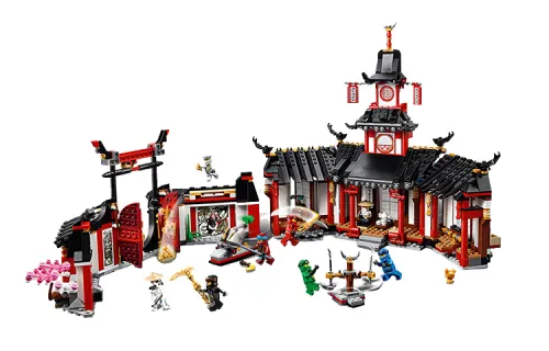 LEGO LEGO Ninjago Series Mysterious Spinjitzu Training Hall Building Blocks 1001-2000pcs 70670