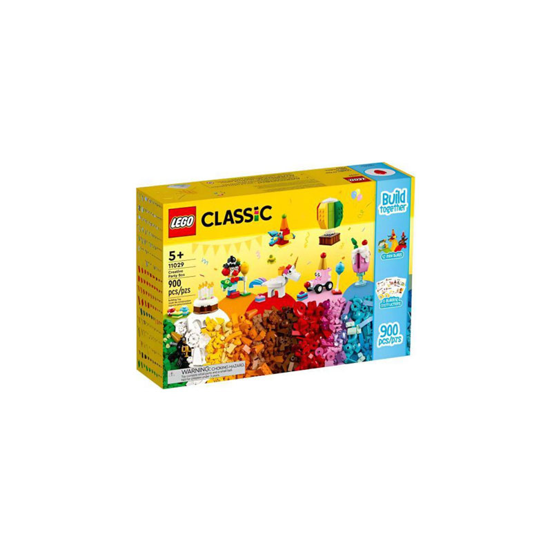 LEGO LEGO Classic Series Creative Party Deluxe Building Bricks 900pcs 11029