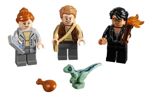 LEGO LEGO Jurassic Characters R Us Limited Jurassic Figures Building Blocks 18 pcs 5005255