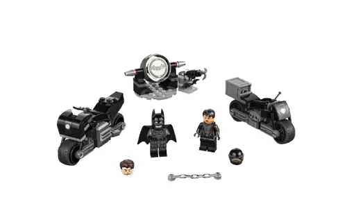 LEGO LEGO Superhero Series Batman and Selina Kyle's Motorcycle Chase Building Block Figure 149pcs 76179