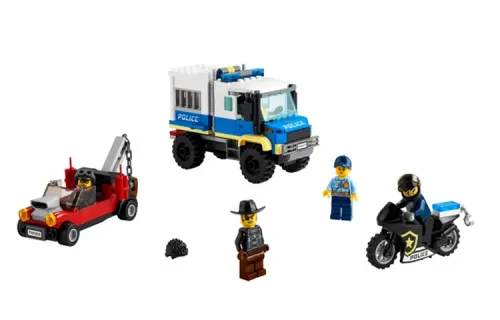 LEGO LEGO City Series Police Chase Puzzle Building Blocks 224pcs 60276