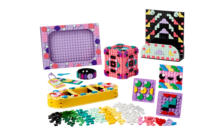 LEGO LEGO DOTS series designer luxury set pattern plastic building blocks 1096 41961