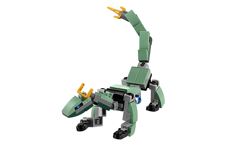 LEGO LEGO Ninjago Series Ninjago Movie: Green Ninja Mecha Dragon Building Kit Building Blocks 60pcs 30428