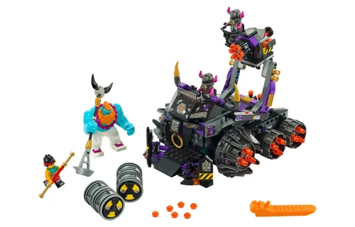 LEGO LEGO Monkey King Series Bull Demon Dark Chariot Plastic Building Blocks 430pcs 80007