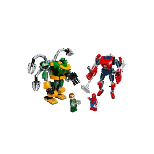 LEGO LEGO Superhero Series Marvel Spider-Man and Doctor Octopus Mecha War Building Blocks 305PCS 76198