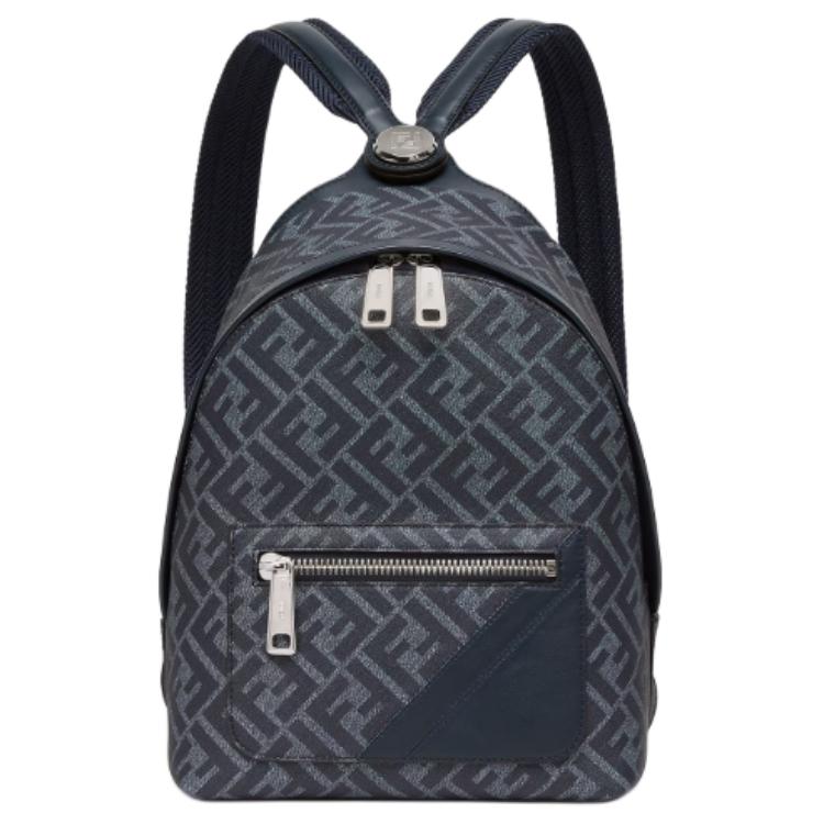 Мужской рюкзак Fendi FENDI Chiodo (синий)