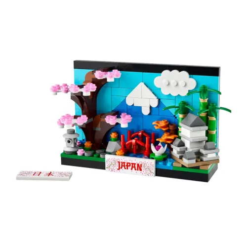LEGO LEGO Japanese postcard building blocks 262pcs 40713