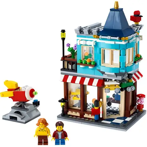 LEGO LEGO Creative 3-in-1 Series Creator 3-in-1 Town Toy Store Building Blocks 554pcs 31105