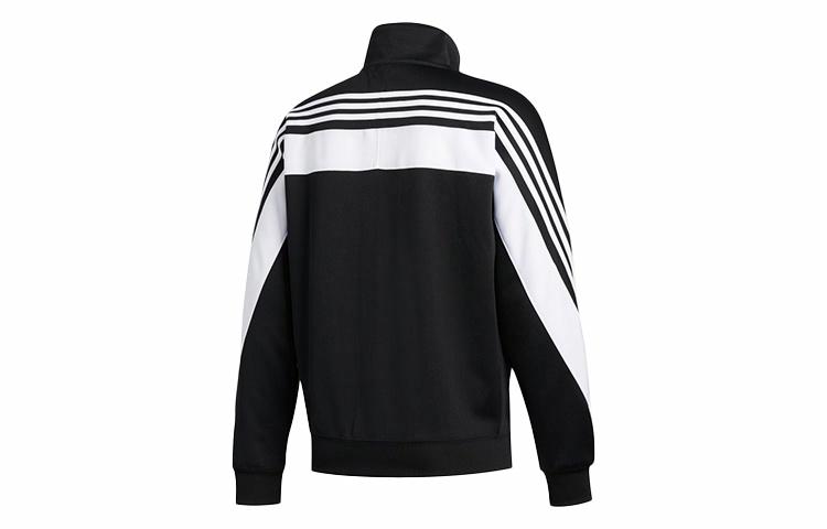 Мужская куртка adidas originals 3stripe Wrap Tt (черная) — фото 2