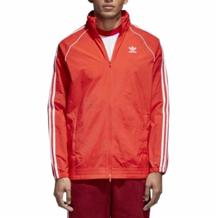 Мужская куртка adidas originals (красная) — фото 5