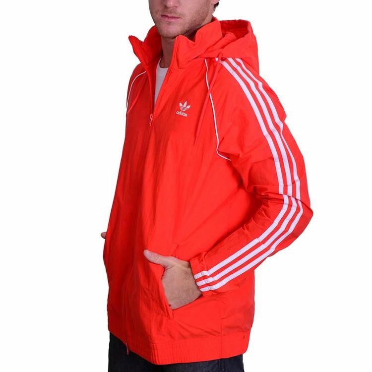 Мужская куртка adidas originals (красная) — фото 3