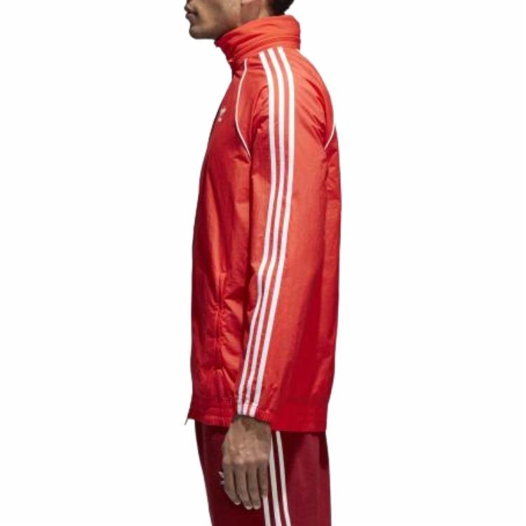 Мужская куртка adidas originals (красная) — фото 7